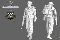 US Vietnam War MACV SOG Soldier 5 (1 figure)