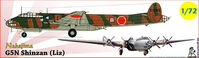 Nakajima G5N Shinzan (Unicraft kits do not include decals)