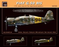Fiat G.50 BIS German & Croatian Air Force