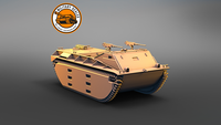 １/３５　LVT-(A)１　AMTANK LVT(A)-1, USMC, amphibious | Bolt Action, Warlord Games