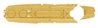 Toku-5 Ex-102 Wood Deck Seal for IJN Battle Ship Musashi (w/Ship Name Plate) - Image 1