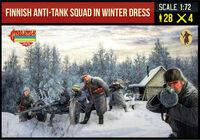Finnish WWII Anti-Tank Squad in Winter Dress