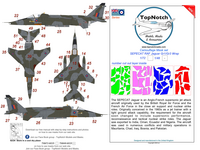 RAF Sepecat Jaguar Gr.1/Gr.3 - WRAP Camouflage Pattern Paint Mask (for Airfix, Esci, Heller, Italeri and Kitty Hawk Model kits) - Image 1