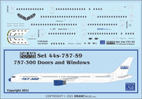 Boeing 757-300 - Doors and Windows